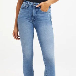 Good American Good Waist Crop Jeans Size 6/28 *NWOT TAGS - Never Worn*